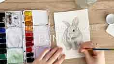 Watercolour Bunny Tutorial