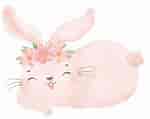 Image result for Super Cute baby Bunny princess. Size: 150 x 119. Source: www.vecteezy.com