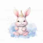 Image result for Super Cute baby Bunny princess. Size: 150 x 150. Source: www.vecteezy.com