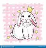 Image result for Super Cute baby Bunny princess. Size: 150 x 158. Source: www.dreamstime.com