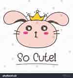 Image result for Super Cute baby Bunny princess. Size: 150 x 160. Source: www.shutterstock.com