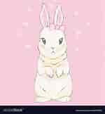 Image result for Super Cute baby Bunny princess. Size: 150 x 162. Source: www.vectorstock.com