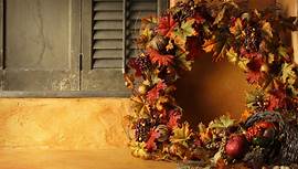 9 Fall Wreaths under $30 for a Festive Front Door Décor