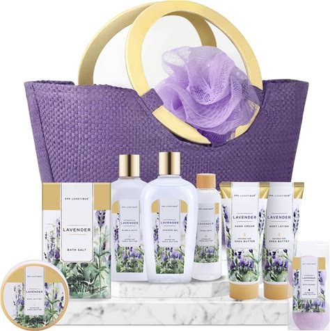 Spa Luxetique's Lavender Spa Gift Basket