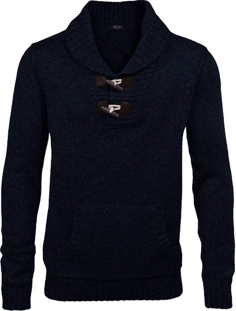 Goodthreads Men's Soft Cotton Shawl Collar Sweater