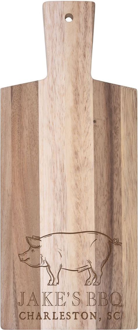 Personalized Acacia Wood Cutting Board by Personalization Mall