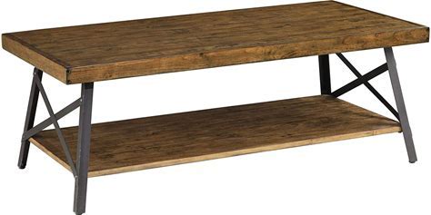 Emerald Home Chandler Rustic Industrial Coffee Table