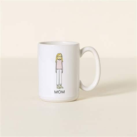 Uncommon Goods Personalized Family Mugs