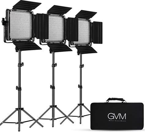 GVM RGB LED Video Light Kit