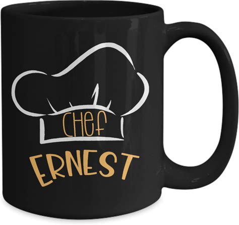 Personalized Chef Hat Mug