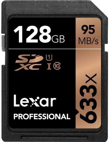 Lexar Professional 633x 128GB SDXC