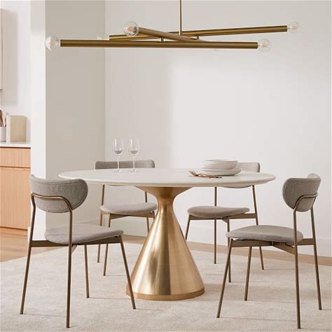 West Elm Silhouette Pedestal Dining Table