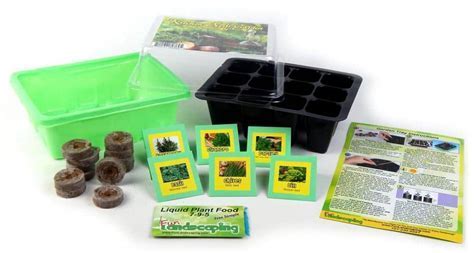 Organic Herb Garden Starter Kit