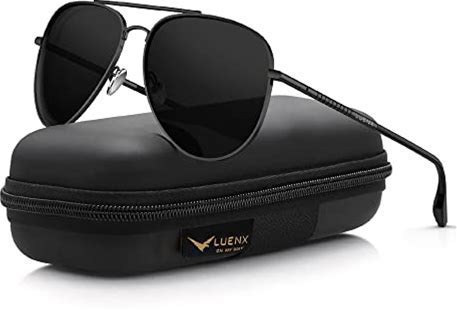 LUENX Aviator Sunglasses for Men and Women