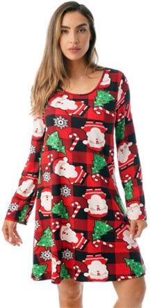Just Love Women's Ugly Christmas Sweater Dress