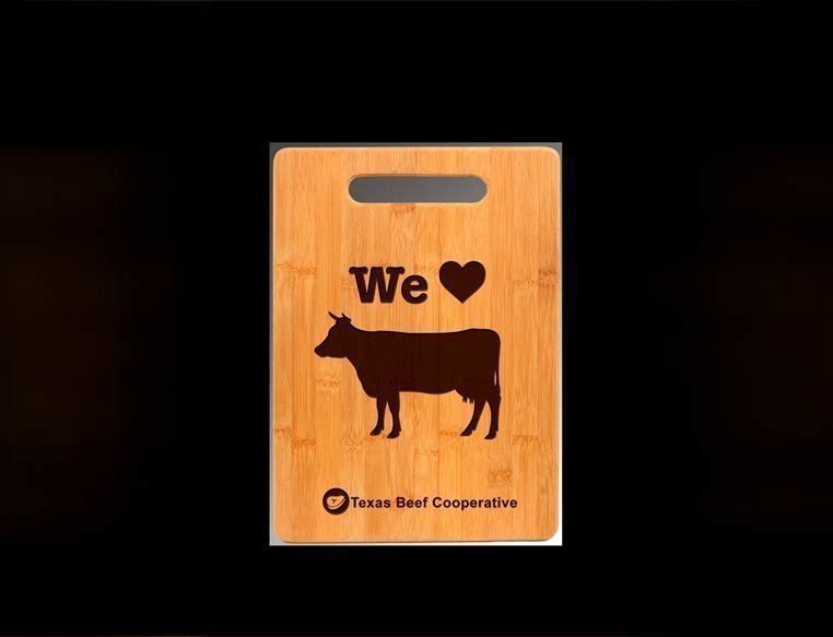 Custom Engraved Bamboo Cutting Board by Etsy