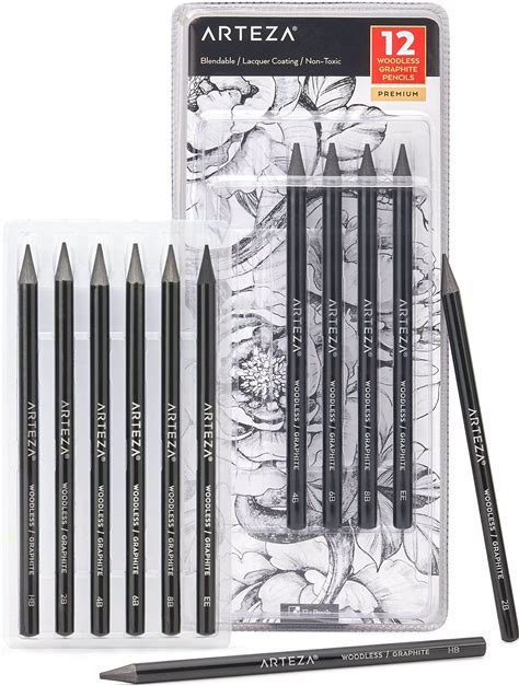 Arteza Professional Drawing Sketch Pencils Set
