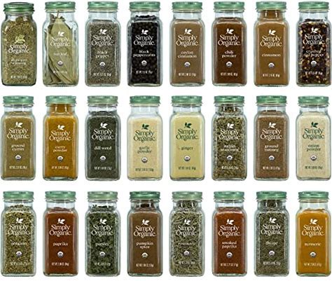 Simply Organic Gourmet Top 24 Spices Set