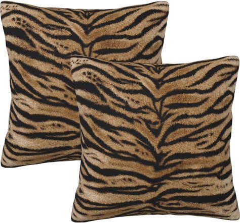 ArtSocket Tiger Print Throw Pillow Cover