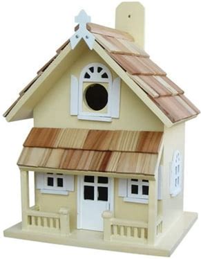 Home Bazaar Hand-Made Victorian Cottage Birdhouse