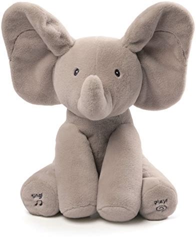 Gund Baby Animated Flappy The Elephant Plush Toy Gift Set
