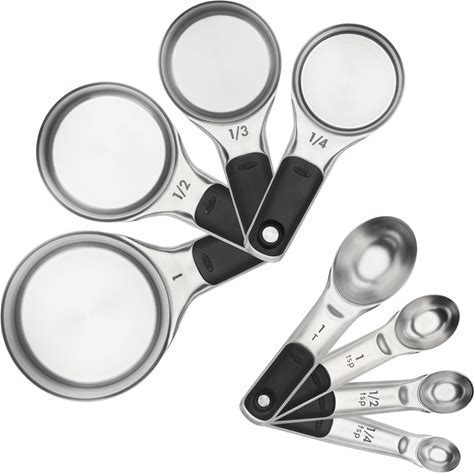 OXO Good Grips Stainless Steel Measuring Cups and Spoons Set