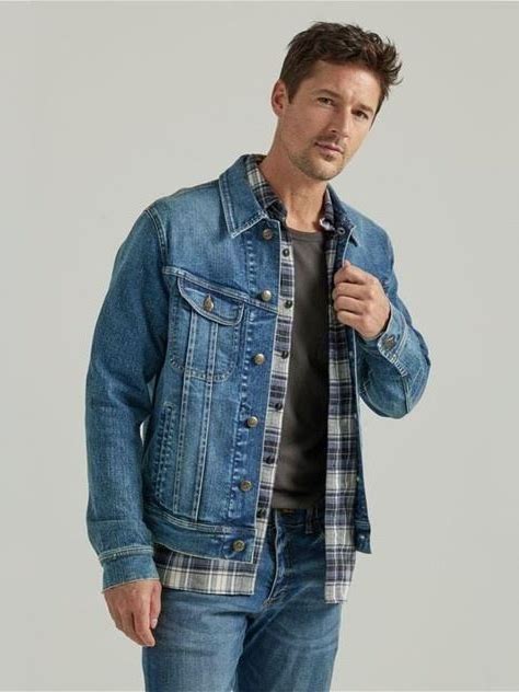 Lee Denim Jacket and Extreme Motion Straight Leg Jeans