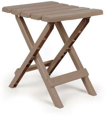 Camco Adirondack Portable Outdoor Folding Side Table