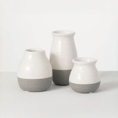 Sullivans Small Ceramic Vase Set